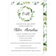 Green Wreath Initial Invitations Image 4 of 5